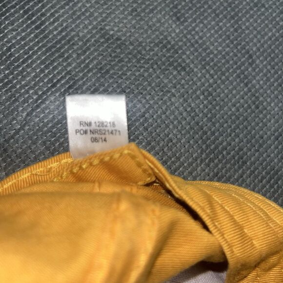 CAT Caterpillar Established 1925 Embroidered Adjustable Cap Yellow - Picture 13 of 15